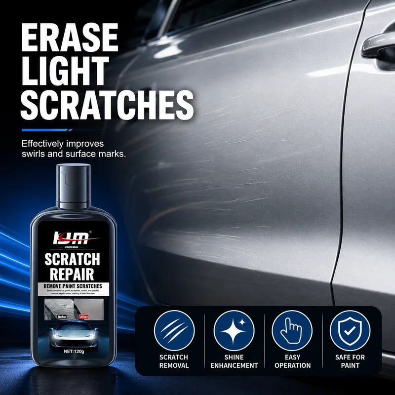 Car Scratch Remover for Auto Body Paint - Polishing Compound & Repair Paste