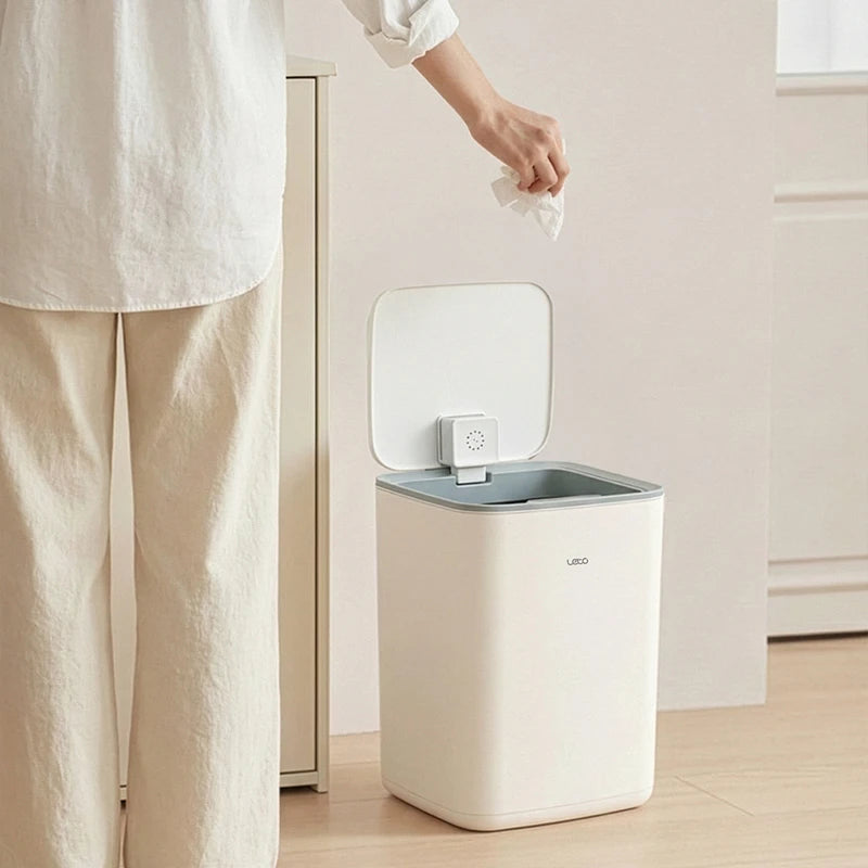 Automatic Sensor Trash Bin 22L with Detergent Dispenser - Smart Waste Container