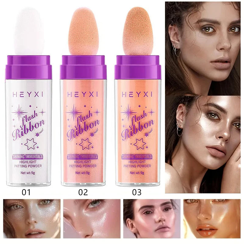 High Gloss Glitter Powder - Waterproof & Sweatproof for Face Hair Body Makeup