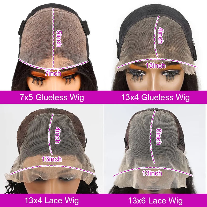 Glueless Short Bob Wigs with HD Lace for Natural Look - Brazilian Human Hair