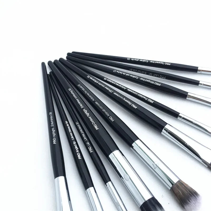 Professional Makeup Brushes Set for Eyes, Lips & Face - Cosmetic Tools Kit