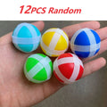 Kids Throwing Ball Set - 12 Durable Plastic Catch Balls for Outdoor Play