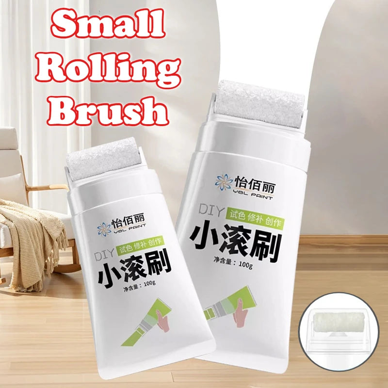 Small Wall Paint Brush Set - Quick Drying, Multi-Color DIY Wall Repair