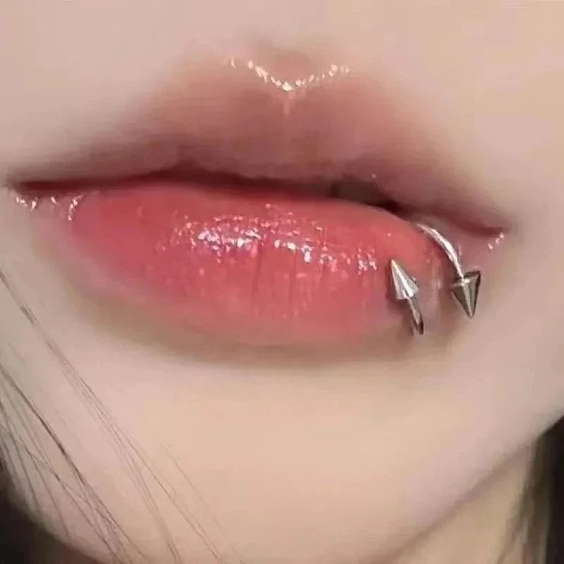 S Shape Lip & Cartilage Piercing Ring 16G Stainless Steel Body Jewelry