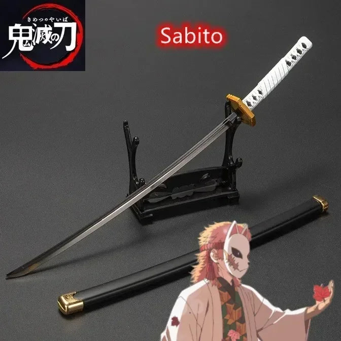 10-Inch Metal Demon Slayer Katana Toy Sword - Kimetsu No Yaiba Collectible Gift
