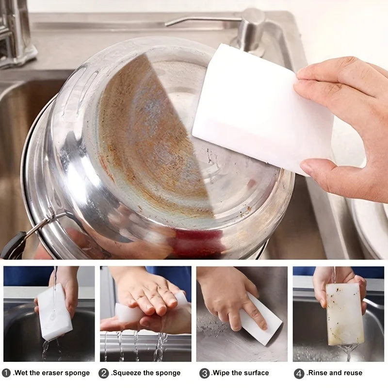 Cleaning Eraser Sponges Set - Multi-Size Household & Car Use 10/20/30PCS