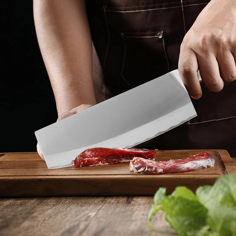 Professional Kitchen Chef Knife Stainless Steel Slicing & Cleaver Knife