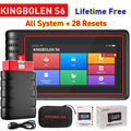 OBD2 Car Diagnostic Scanner with CAN FD Support, 28 Reset Functions, Auto VIN, Bluetooth, Lifetime Updates