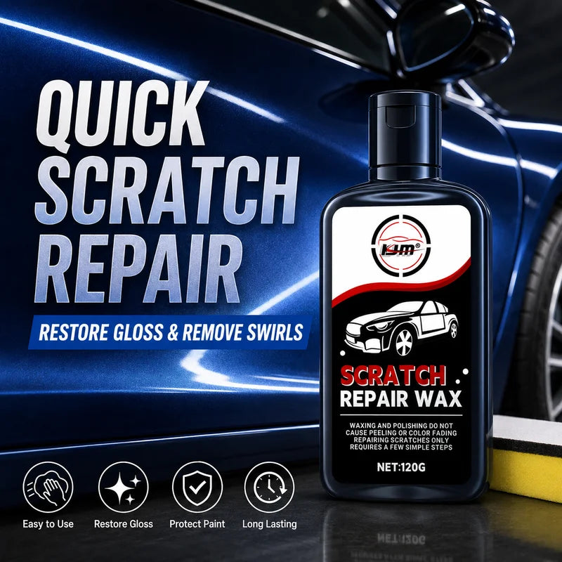 Car Scratch Remover Paste for Vehicle Paint Repair and Surface Cleaning