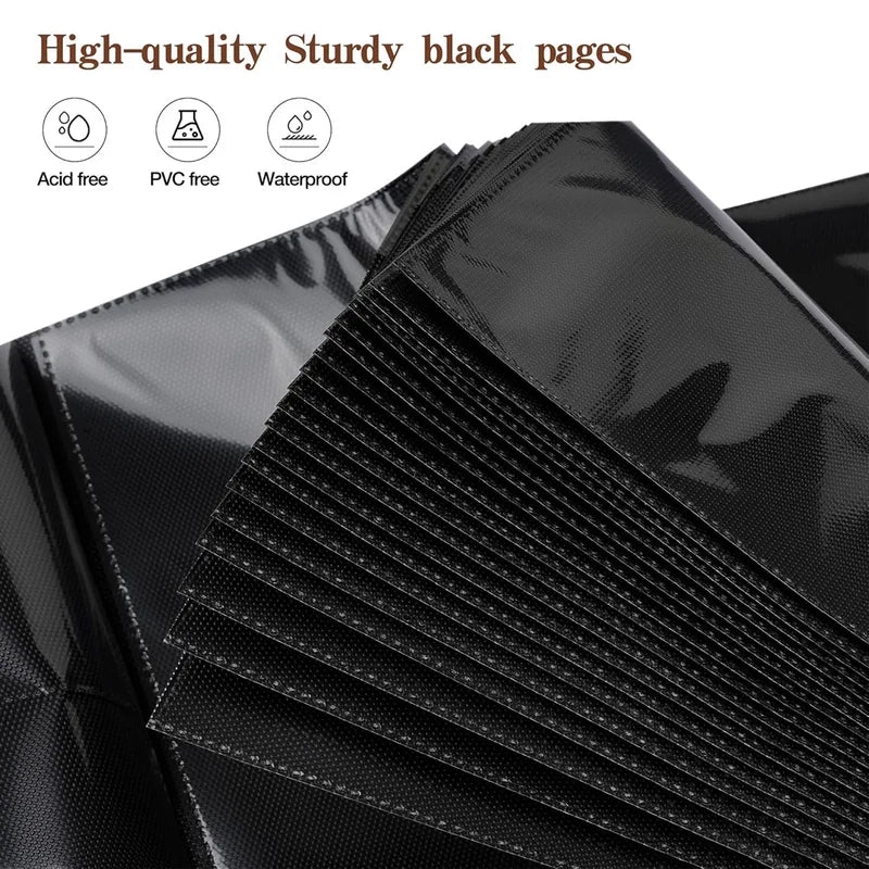 Linen Photo Album 4x6 with 600 Pockets Horizontal & Vertical Storage