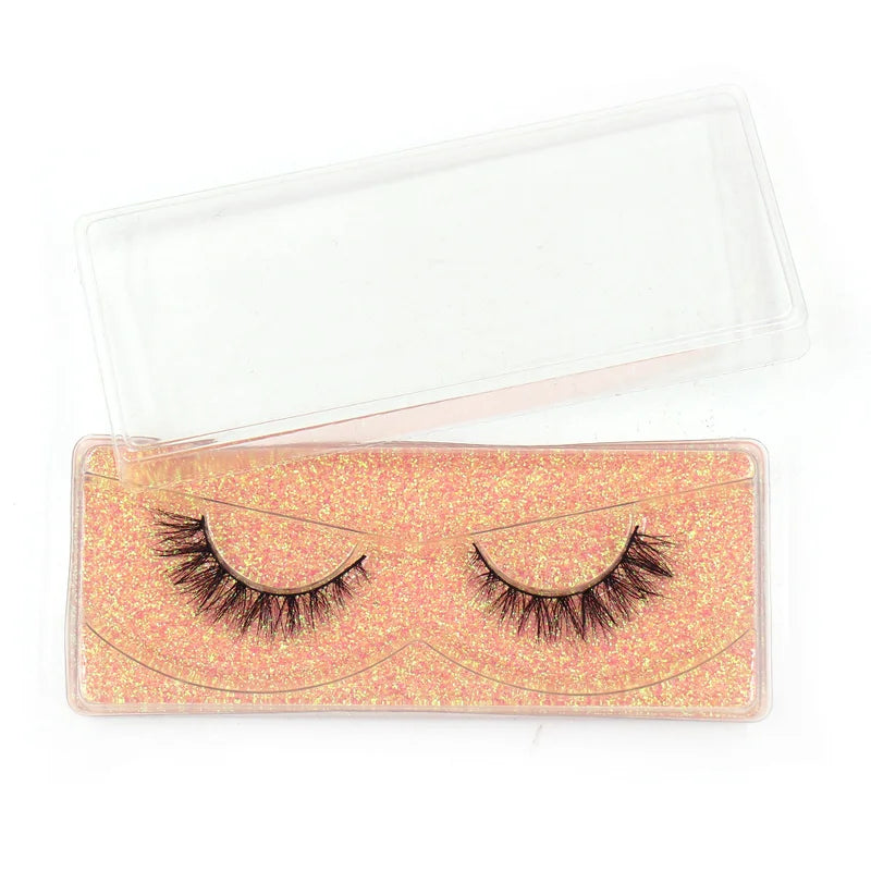 3D Mink False Eyelashes Fluffy Wispy Natural Reusable Strip Lashes