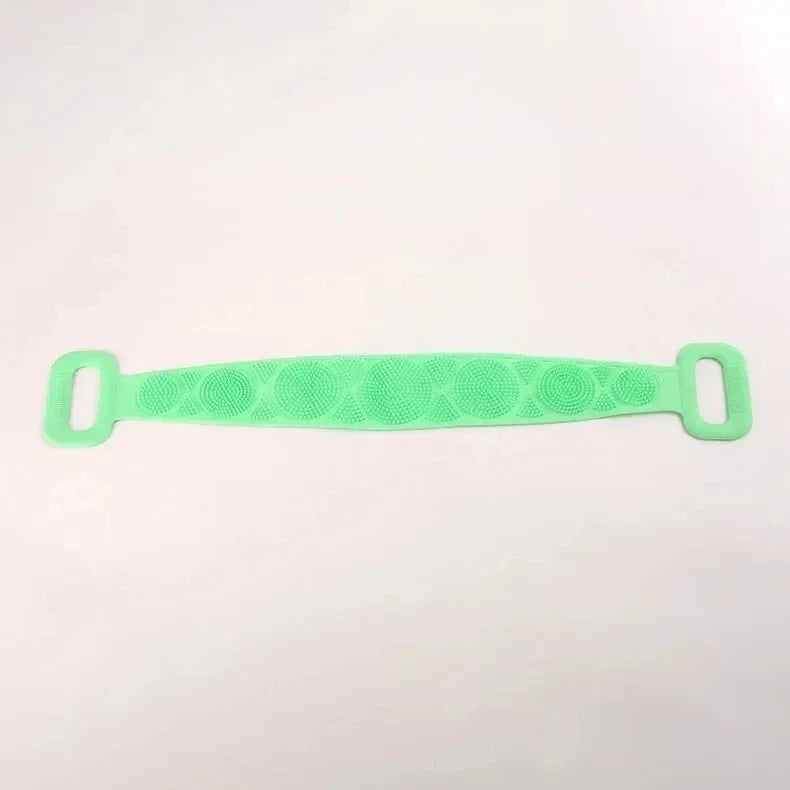 Silicone Body Sponge Brush Exfoliating Shower Scrubber with Extended Reach
