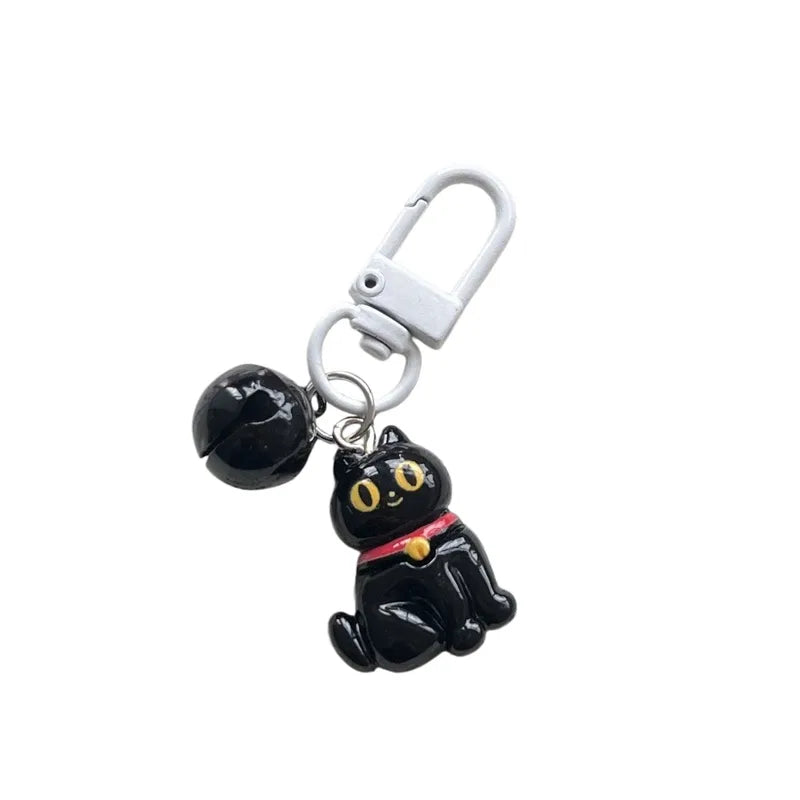 Halloween Keychain Pendant Set - Spooky Ghost Trickster Party Favors Bulk