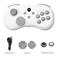Hall Effect Joystick Game Controller for Switch, PC, PS4, Mobile – 6-Key Layout with Turbo & Macro