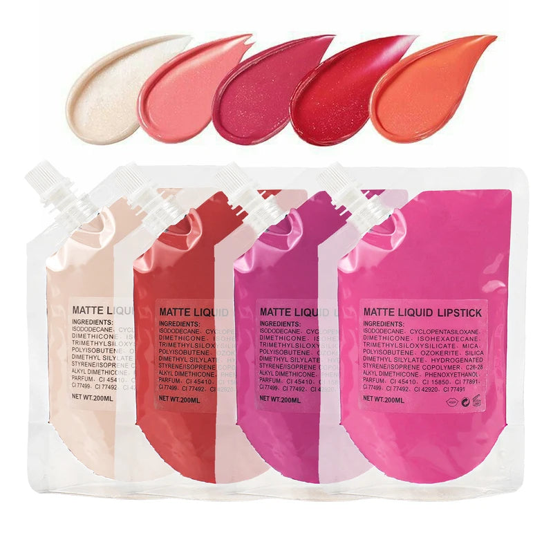 200ml Lip Gloss Base for DIY Makeup, Bulk Lipstick & Lipstick Refill