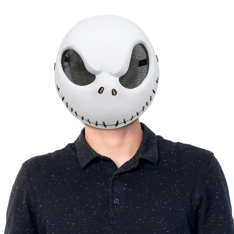 Halloween Jack Skellington Latex Headgear - The Nightmare Before Christmas Prop Mask