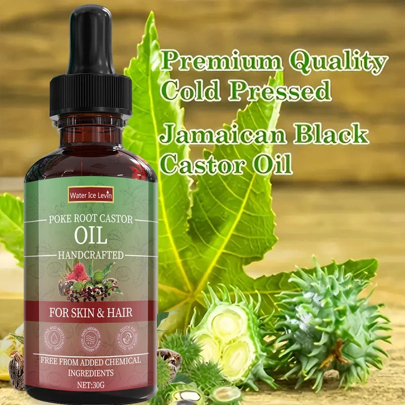 Natural Castor Oil for Skin & Hair - Deep Moisture & Winter Nourishment