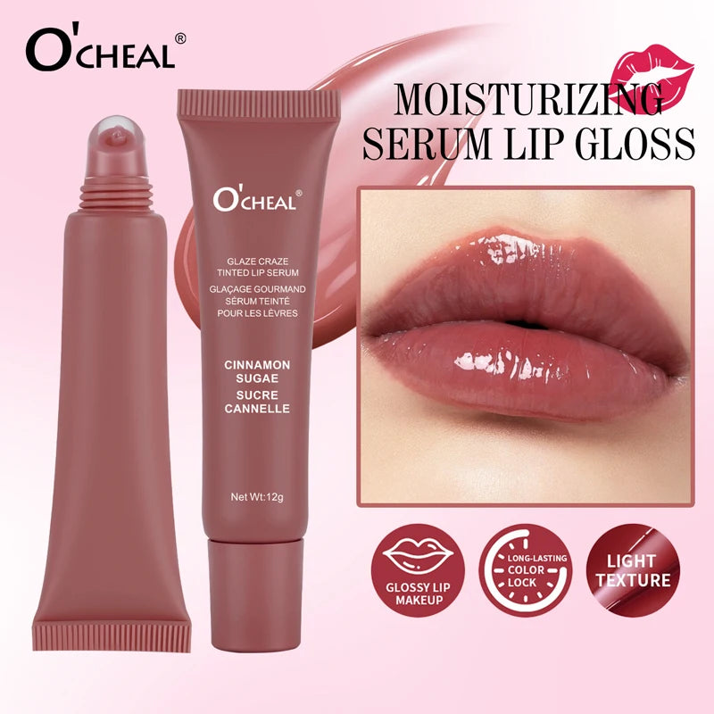 Moisturizing Lip Gloss with Durable Color Locking - Multi Color Options, Ideal Holiday Gift
