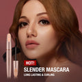 Long Lasting Waterproof Volumizing Curling Mascara for Dramatic Lash Extension