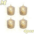4-24Pc Flameless LED Candles with Realistic Flame for Home Holiday Wedding Decor