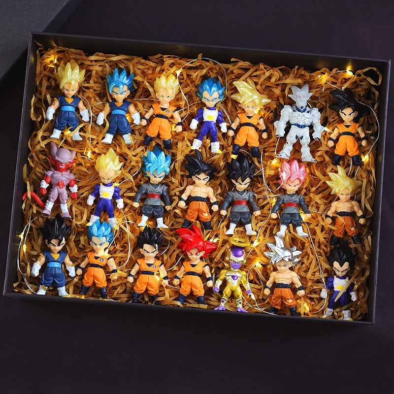 Dragon Ball Z Action Figures Set - Goku Vegeta Broly Piccolo Buu Collectible Toys