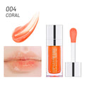 Crystal Jelly Lip Oil - Hydrating Plumping Tinted Lip Gloss & Glossy Lip Glow