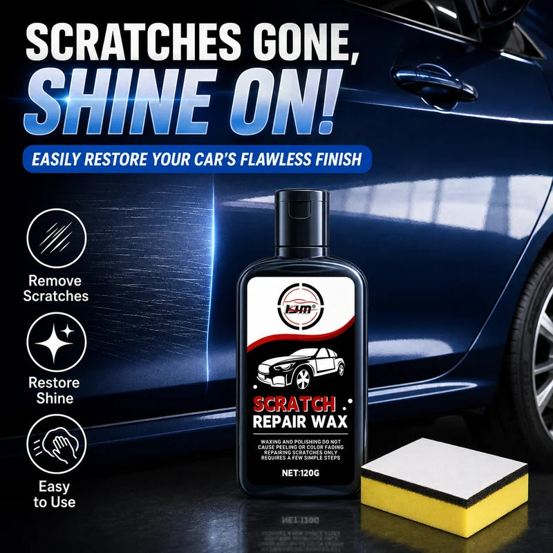 Car Scratch Remover Paste for Vehicle Paint Repair and Surface Cleaning