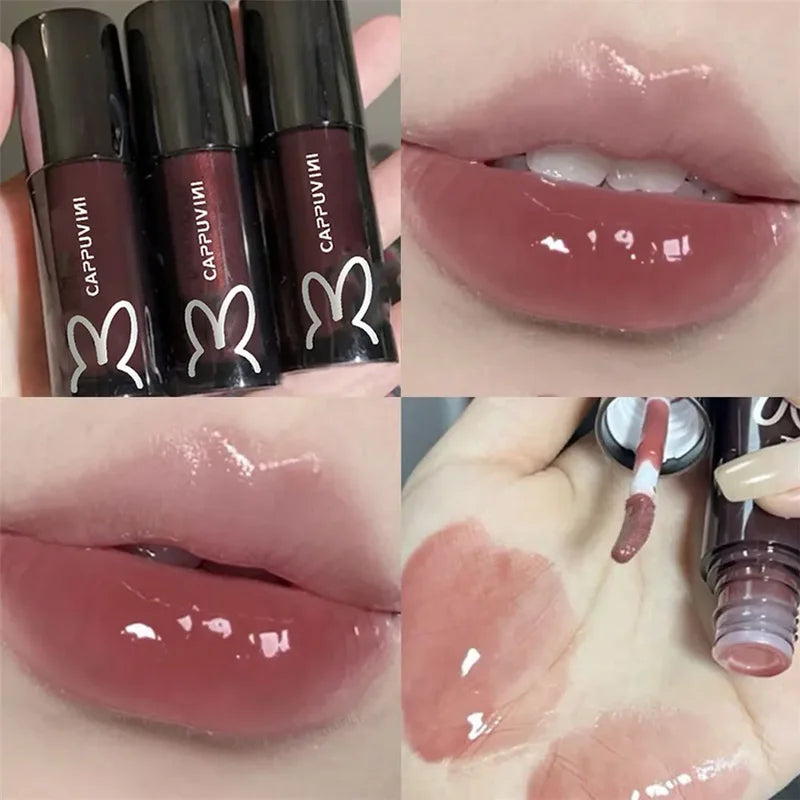 Moisturizing Lip Gloss Water Lip Glaze with Long Lasting Shine - Assorted Colors