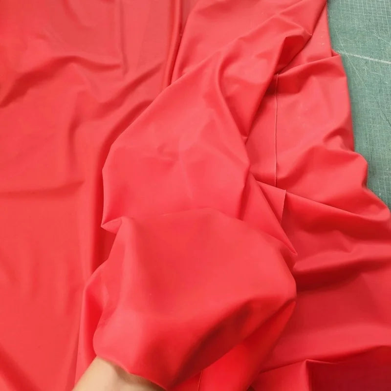 High Elastic Waterproof Latex Fabric for DIY Clothing - Multi-Color 1.1M Wide