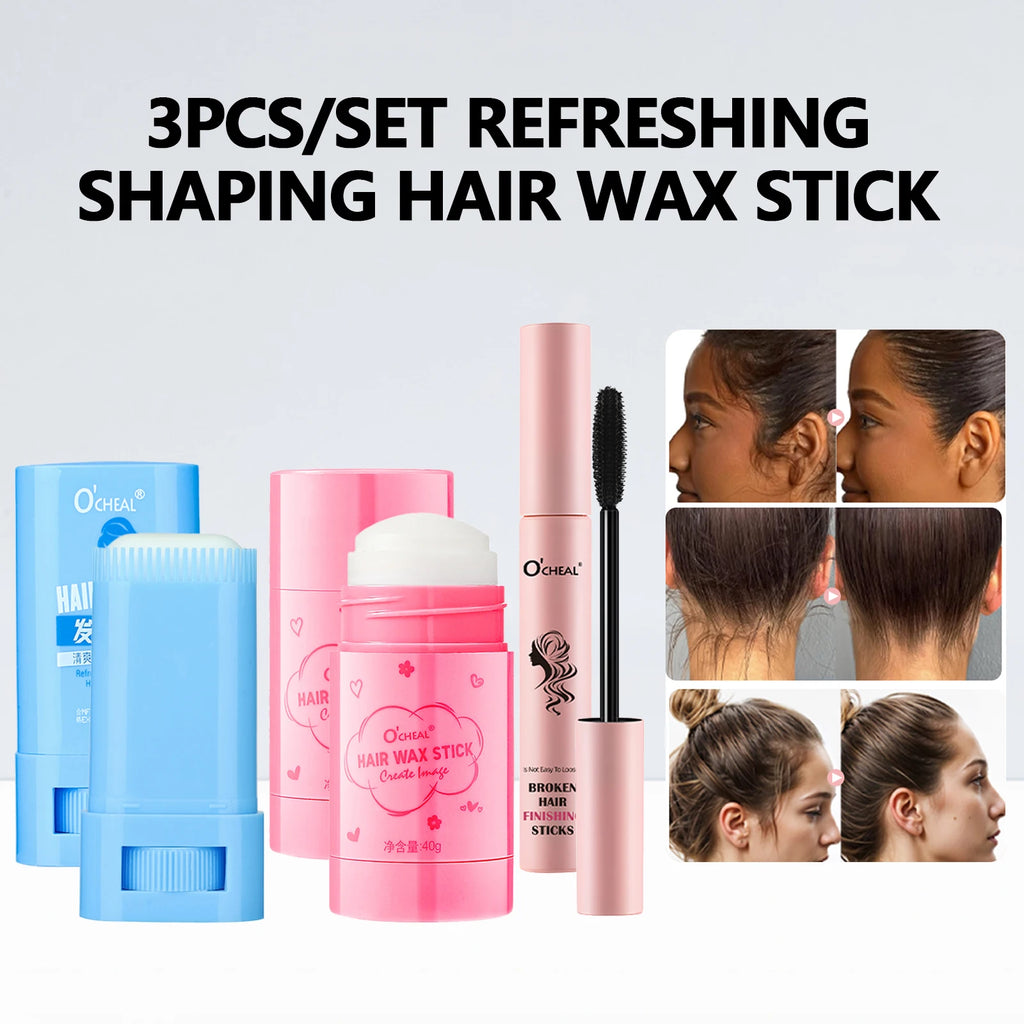 Hair Wax Stick for Frizz Control & Broken Hair Repair - Shaping & Finishing