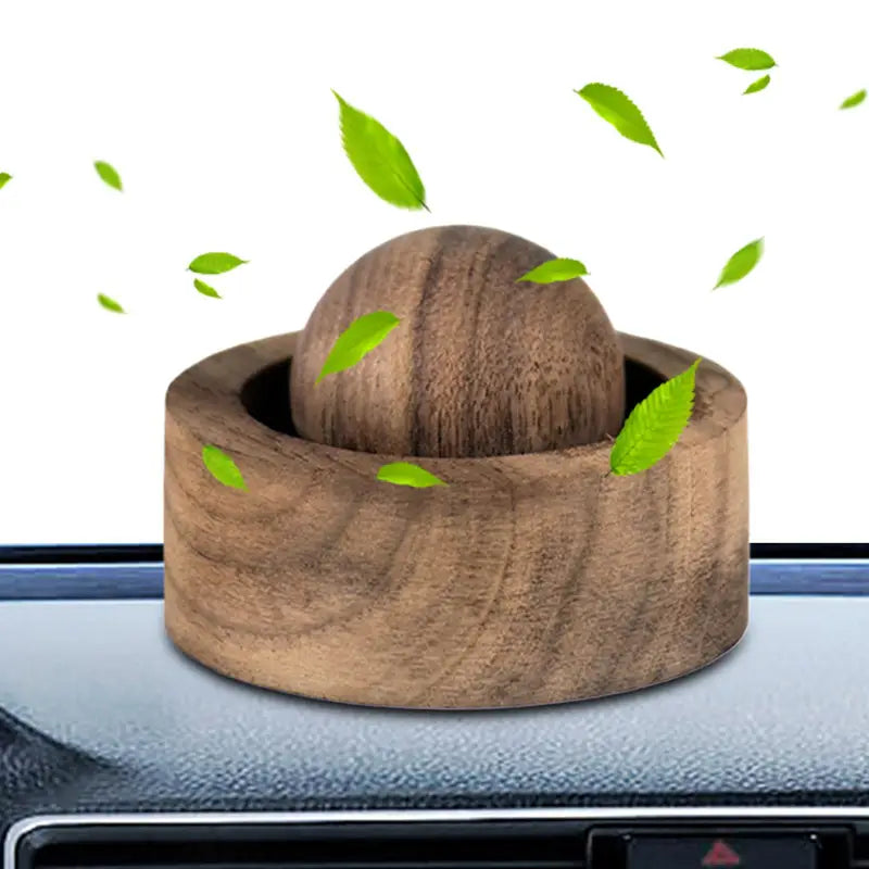 Natural Wooden Diffuser for Air Purification and Fragrance - Car, Room, Office