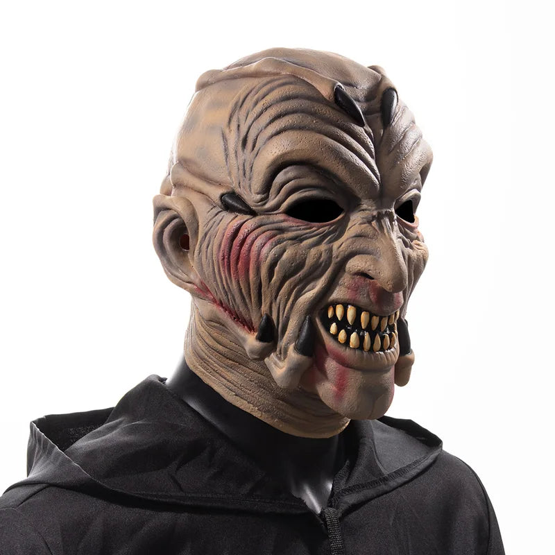 Halloween Monster Killer Mask Latex Cosplay Helmet for Parties