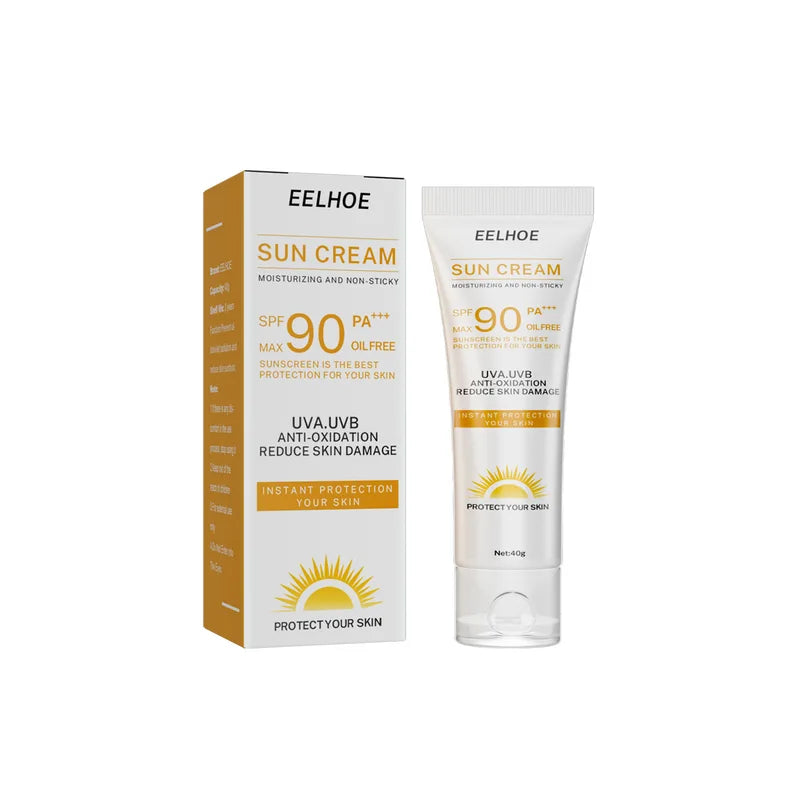 SPF 90 Whitening Sunscreen for Face & Body Oil-Control Moisturizer 40g