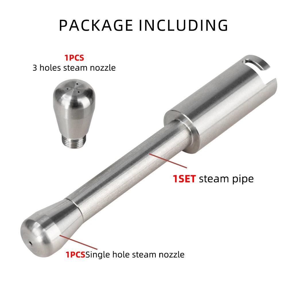 Stainless Steel Steam Nozzle Wand for Delonghi EC685 Milk Frother Replacement