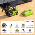 1:64 Scale Remote Control Forklift with Lights & Sound - Kids Toy & Gift