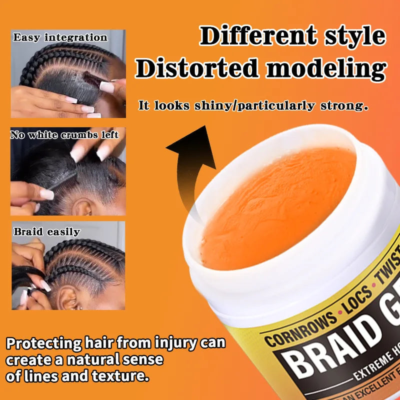 Men's Hair Wax for Styling - Strong Hold, Moisturizing, Light Scent