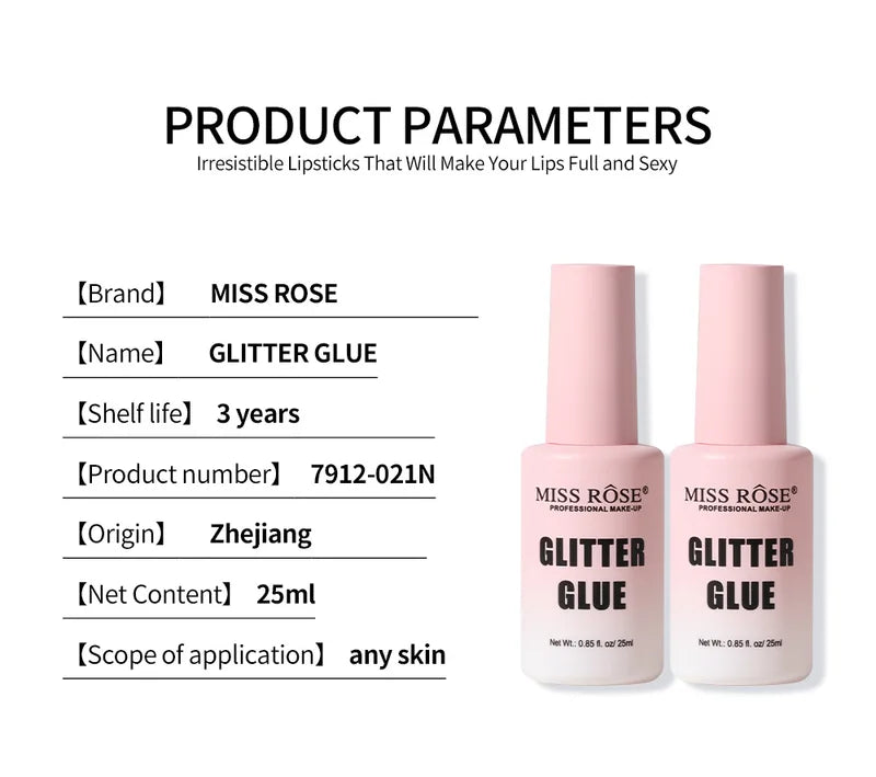Loose Eyeshadow Primer Gel - Glitter Eye Shadow Fix & Waterproof Adhesive 0.85oz