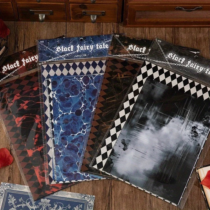 Lightweight Paper Sheets for Handcraft & Halloween Decoration - Pack of 10
