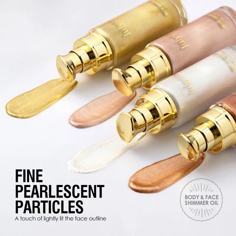 30ml Shimmer Highlighter for Face and Body Natural Skin Brightening Makeup Glitter