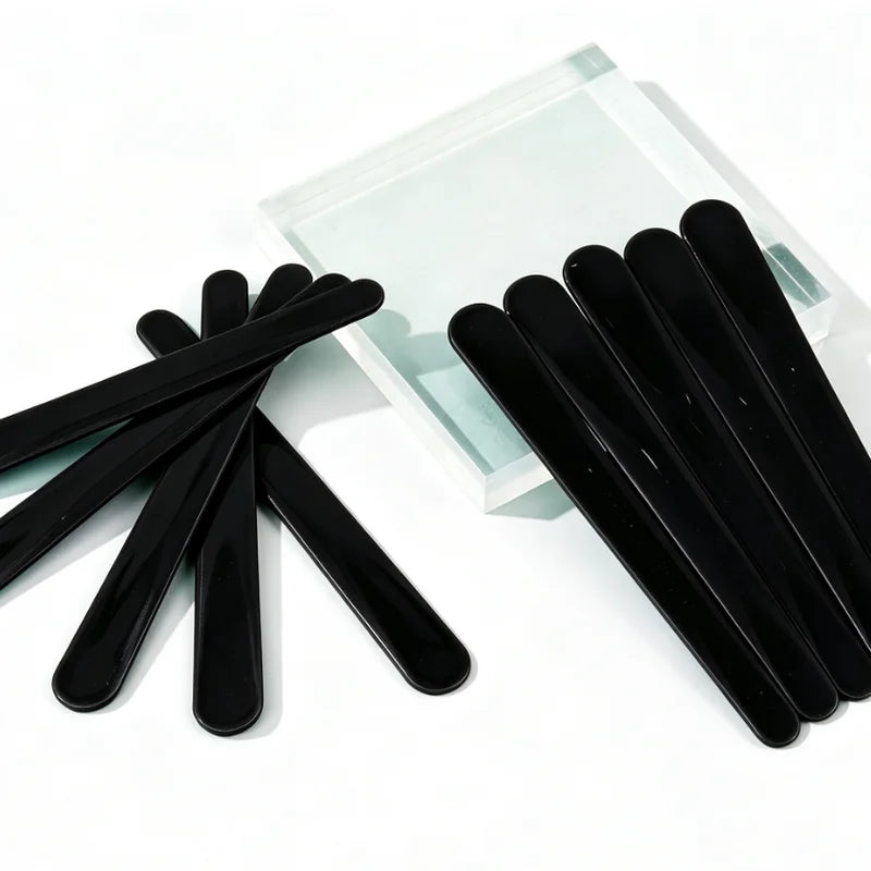 Reusable Plastic Wax Applicator Sticks Set for Hair Removal & Beauty Scraping