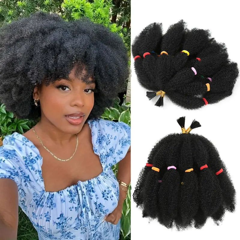 Synthetic Afro Kinky Hair 12 Inch Pre-Stretched Twist & Braiding Hair