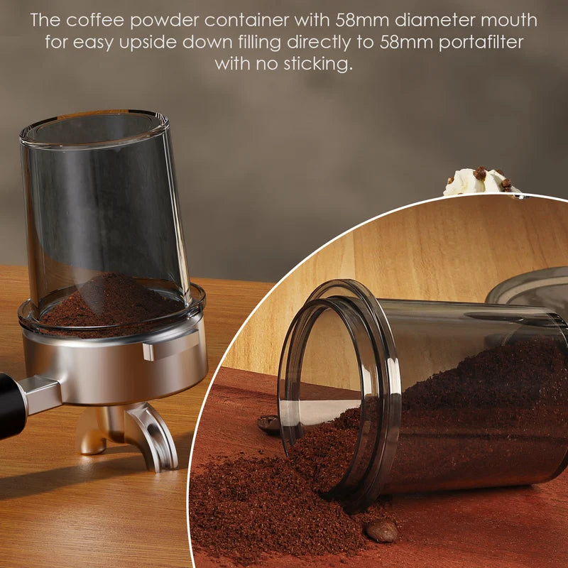 Electric Conical Burr Coffee Grinder with 48 Settings for Espresso and Brew
