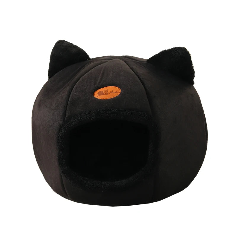 Deep Sleep Comfort Cat Bed Cave | Cozy Pet Nest & Small Dog House