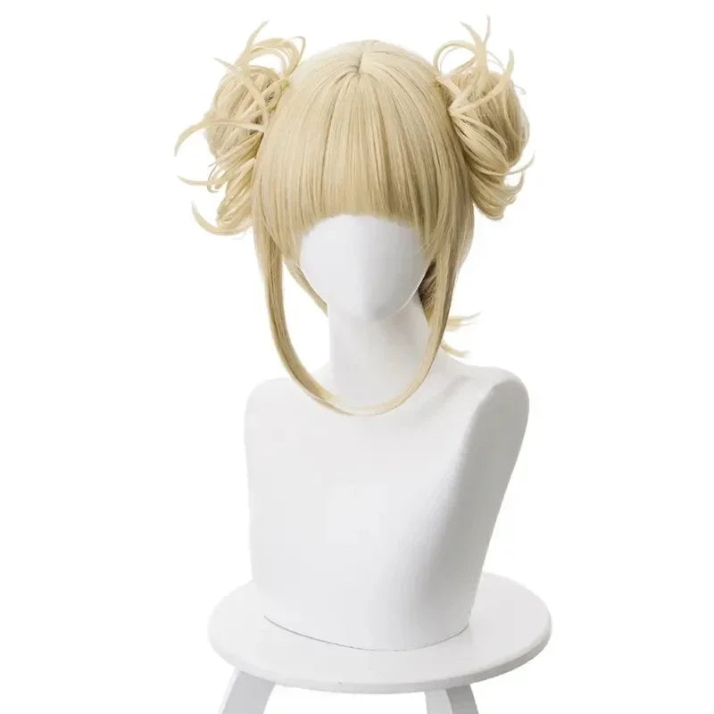 Anime Cosplay Costume Himiko Toga Uniform Sweater Coat Wig Set for Halloween & Conventions