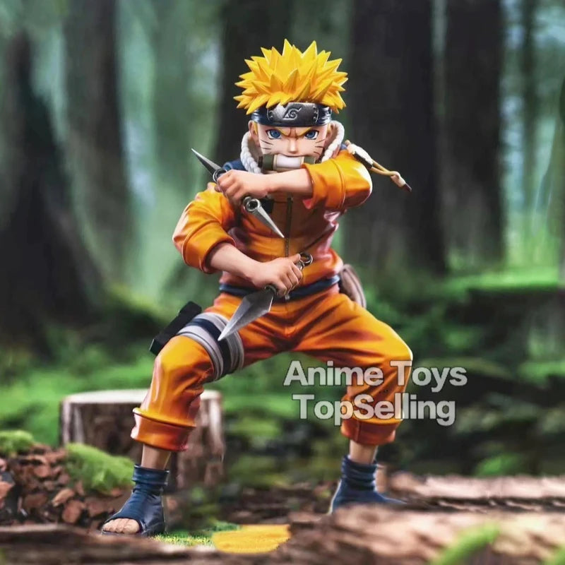 18cm Naruto Uzumaki PVC Action Figure - Anime Collectible Toy for Fans