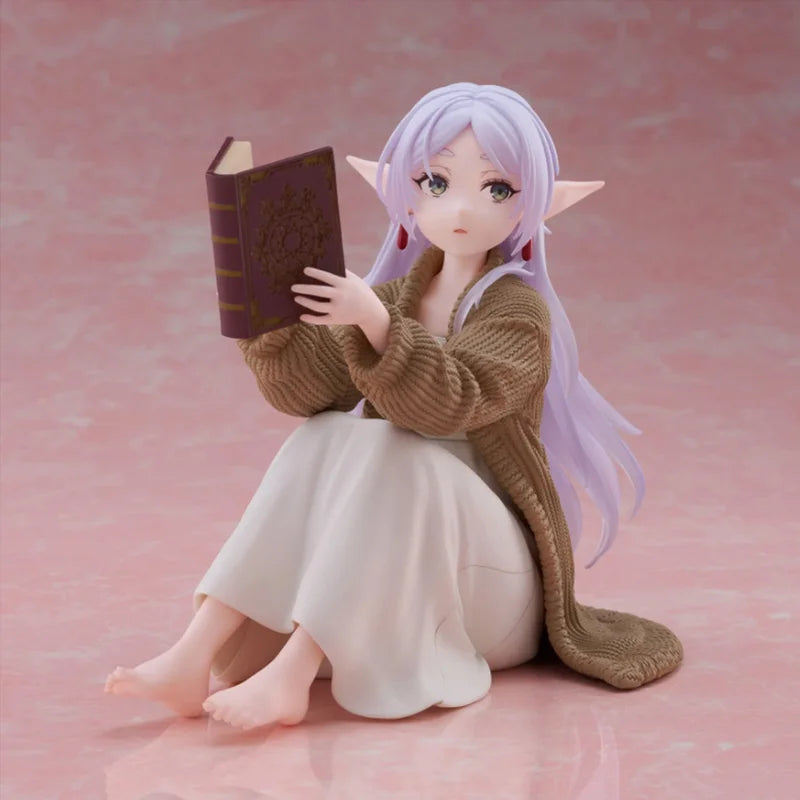 Anime Figure Desktop Toy - Frieren Beyond Journey's End Action Figurine, 12cm ABS PVC Model, No Night Suit, Multiple Colors