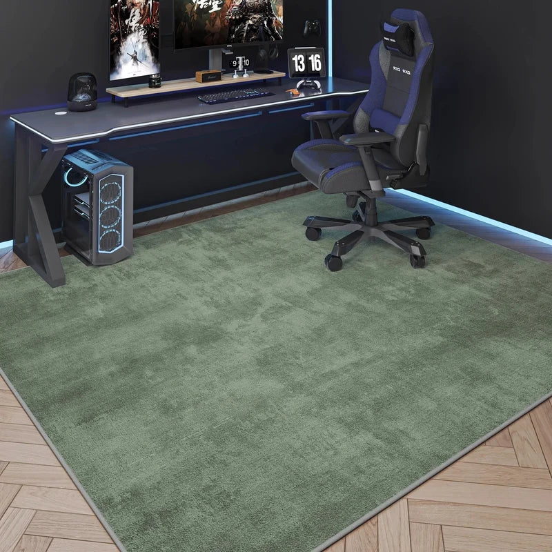 Textured Rug Durable Washable Floor Mat for Living Room or Study