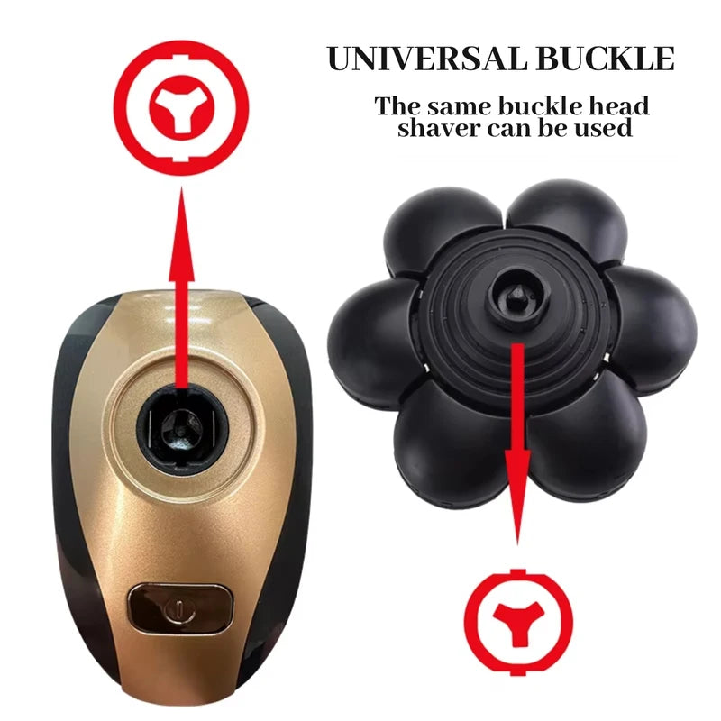Replaceable Electric Shaver Heads for 3D-9D Trimmers & Facial Massagers