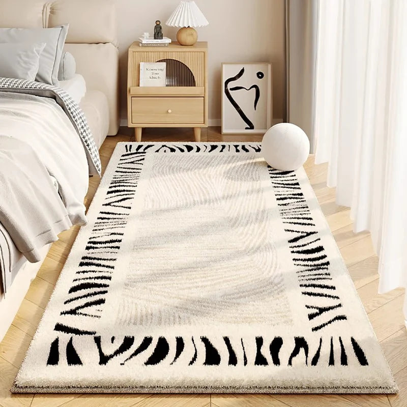 Faux Cashmere Fluffy Rug - Non-Slip Living Room Bedroom Home Decor