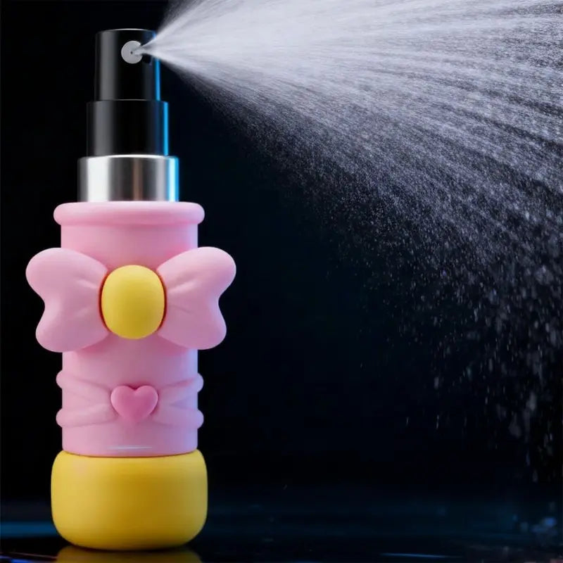 Refillable 5ml Perfume Spray Bottle with Fine Mist for Travel & Fragrance Storage
